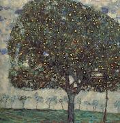 Gustav Klimt Apller tree oil painting artist